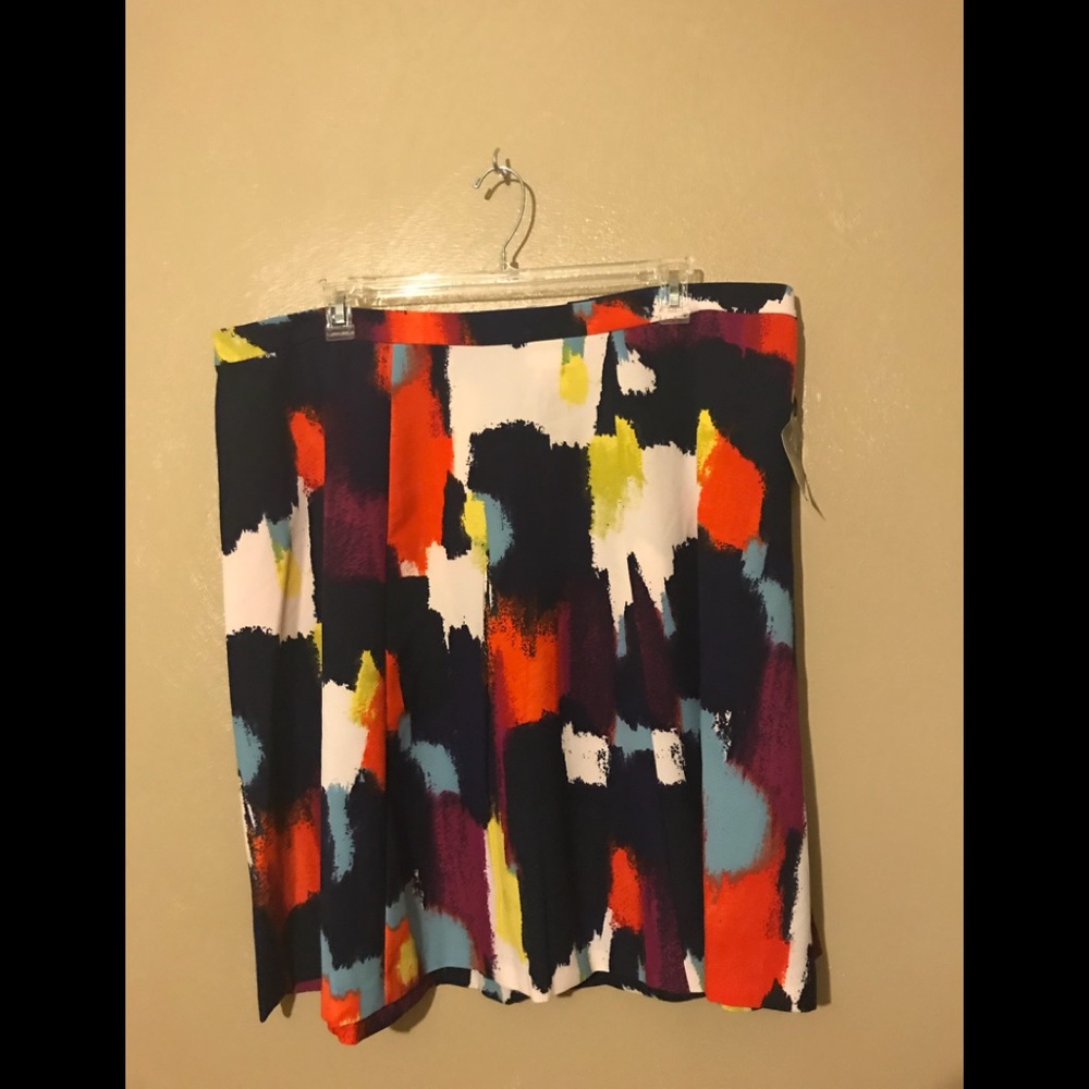 Ava & Viv, skirt multicolored size 22W. Polyester